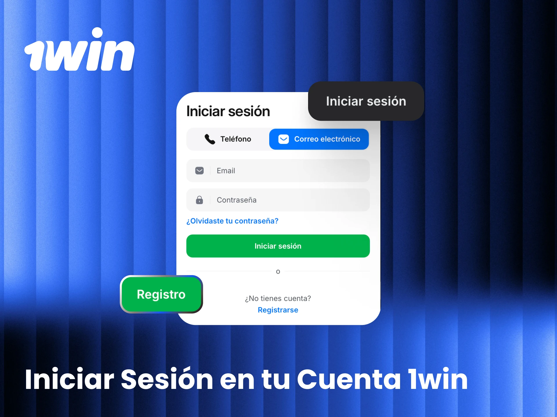 Pasos para iniciar sesión en tu cuenta de 1win con correo electrónico y contraseña en Argentina.